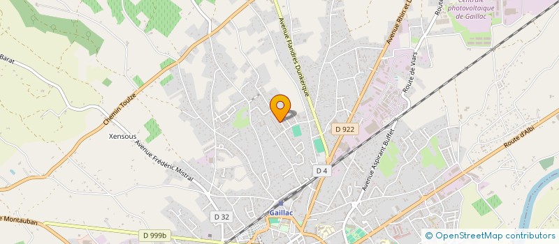 localisation de l'entreprise MONSIEUR REMY TRUQUET  GAILLAC