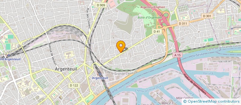localisation de l'entreprise MONSIEUR REMY TUYAU à ARGENTEUIL
