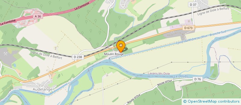 localisation de l'entreprise MONSIEUR REMY VACHEREY  FALLETANS