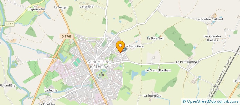 localisation de l'entreprise MONSIEUR REMY VAISSETTE à MONTAIGU-VENDEE