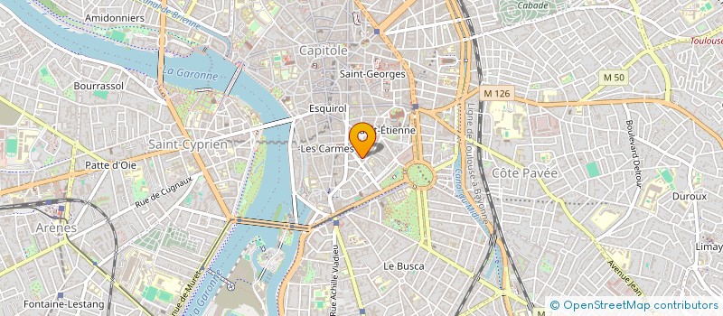 localisation de l'entreprise MONSIEUR REMY VAISSIERE à TOULOUSE