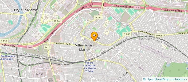 localisation de l'entreprise MONSIEUR REMY VALENTIN  VILLIERS-SUR-MARNE