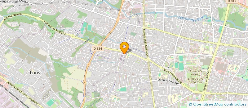 localisation de l'entreprise MONSIEUR REMY VALTON à LONS