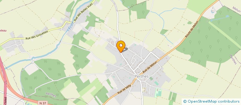 localisation de l'entreprise MONSIEUR REMY VANBREMEERSCH à PERTHES