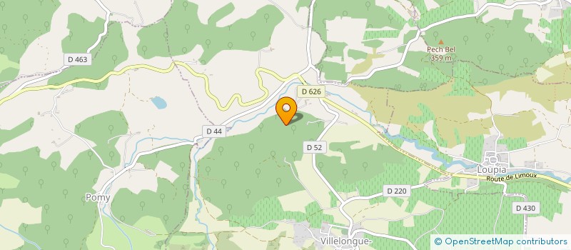 localisation de l'entreprise MONSIEUR REMY VANDEVYVER  VILLELONGUE-D'AUDE