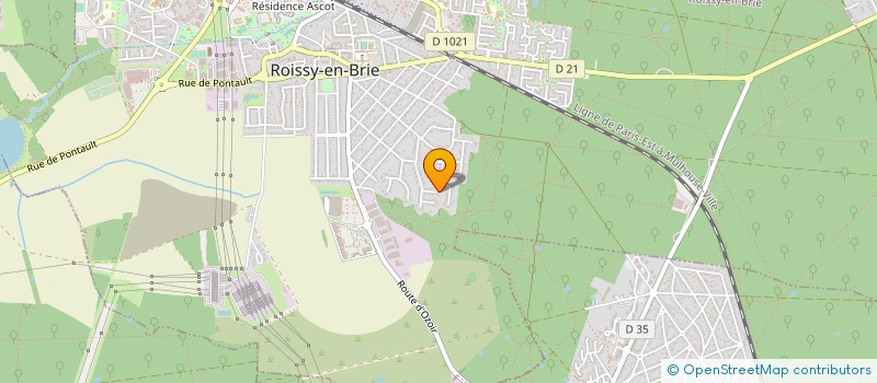 localisation de l'entreprise MONSIEUR REMY VASSARD  OZOIR-LA-FERRIERE