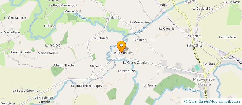 localisation de l'entreprise MONSIEUR REMY VAUX à PARFONDEVAL