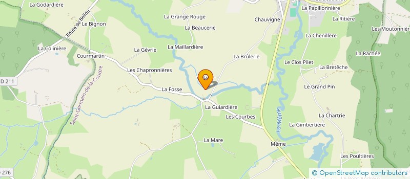 localisation de l'entreprise MONSIEUR REMY VERBRUGGE à SAINT-GERMAIN-DE-LA-COUDRE