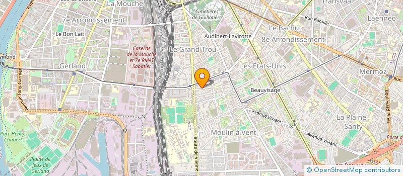 localisation de l'entreprise MONSIEUR REMY VETTESE  VENISSIEUX