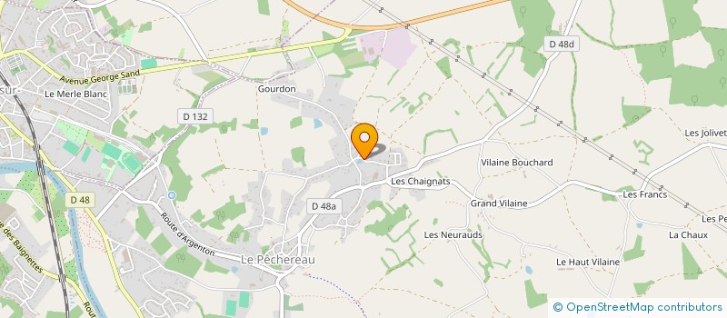 localisation de l'entreprise MONSIEUR REMY VIARD à LE PECHEREAU