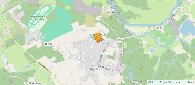 localisation de l'entreprise MONSIEUR REMY VIEILLE  LES RAIRIES