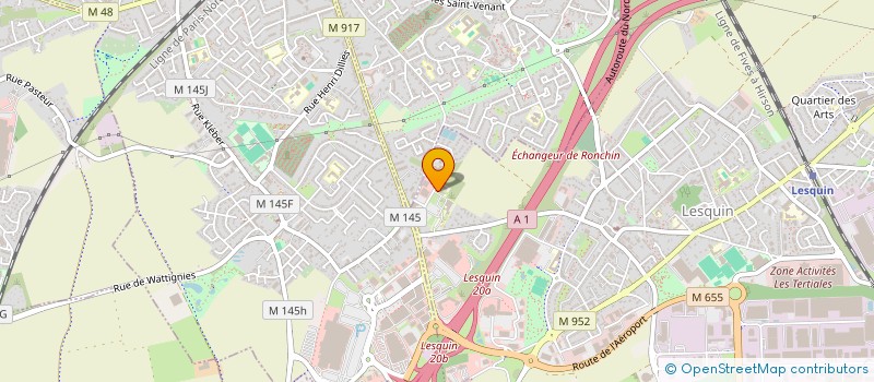 localisation de l'entreprise MONSIEUR REMY VIGIN  LESQUIN