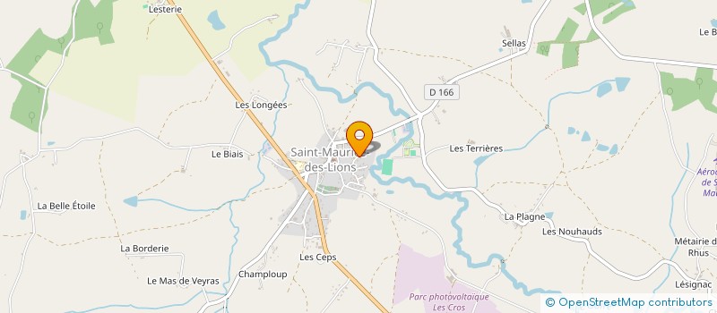 localisation de l'entreprise MONSIEUR REMY VIGNAUD à SAINT-MAURICE-DES-LIONS