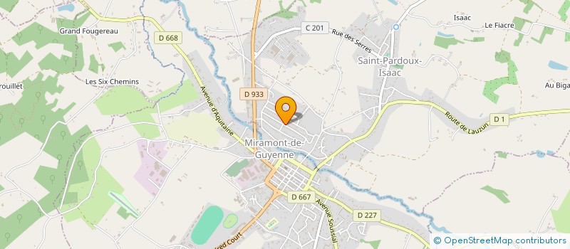 localisation de l'entreprise MONSIEUR REMY VILLARET  SAINT-PARDOUX-ISAAC