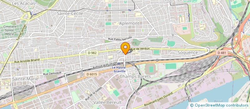 localisation de l'entreprise MONSIEUR REMY VIMBERT à LE HAVRE