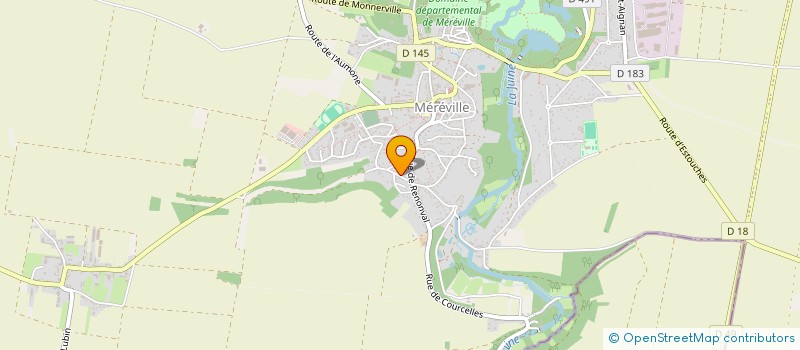 localisation de l'entreprise MONSIEUR REMY WEGRICH  LE MEREVILLOIS