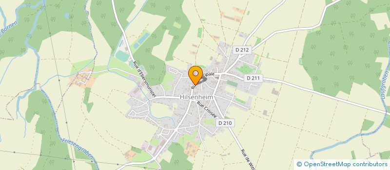 localisation de l'entreprise MONSIEUR REMY WENDLING  HILSENHEIM