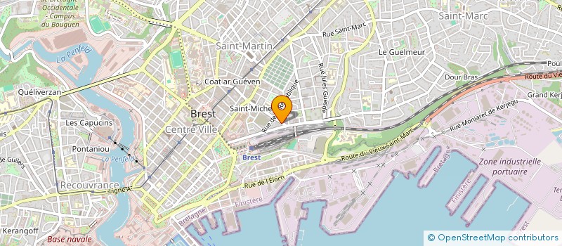 localisation de l'entreprise MONSIEUR REMY WYCKAERT à BREST