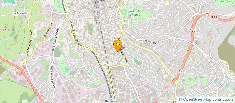 localisation de l'entreprise MONSIEUR REMZI KALENDER  SAINT-ETIENNE