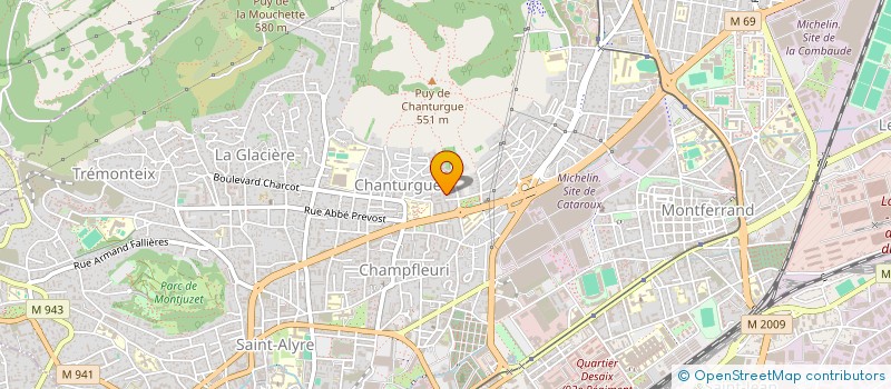 localisation de l'entreprise MONSIEUR REMZI KECEBAS  CLERMONT-FERRAND