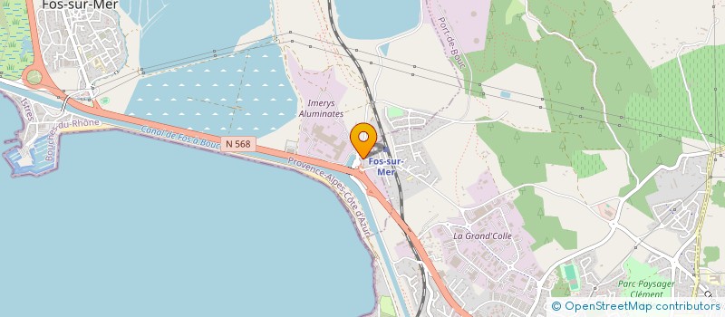 localisation de l'entreprise MONSIEUR REMZI MIMAN  FOS-SUR-MER