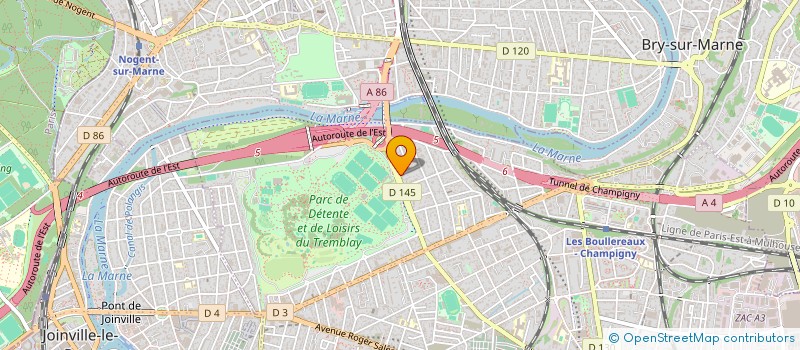 localisation de l'entreprise MONSIEUR RENADII URSU  CHAMPIGNY-SUR-MARNE