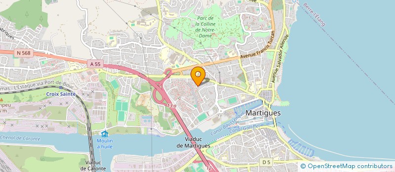 localisation de l'entreprise MONSIEUR RENALD ADAMO  MARTIGUES