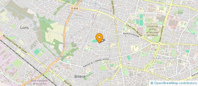 localisation de l'entreprise MONSIEUR RENALD CHICOT à BILLERE