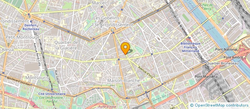 localisation de l'entreprise MONSIEUR RENALD COTTE-VERDY  PARIS