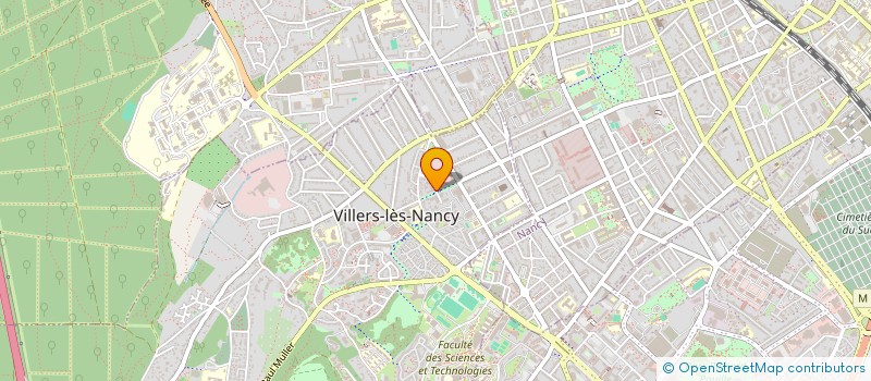 localisation de l'entreprise MONSIEUR RENALD DELORME  VILLERS-LES-NANCY