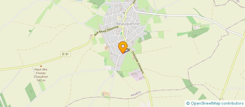 localisation de l'entreprise MONSIEUR RENALD DETOEUF à DOULLENS