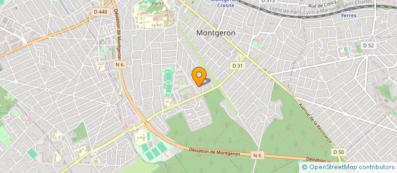 localisation de l'entreprise MONSIEUR RENALD FUNZI à MONTGERON