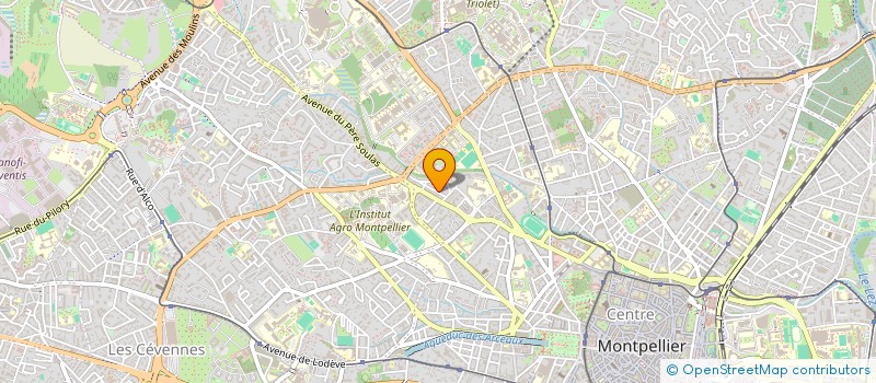 localisation de l'entreprise MONSIEUR RENALD JUNY à MONTPELLIER