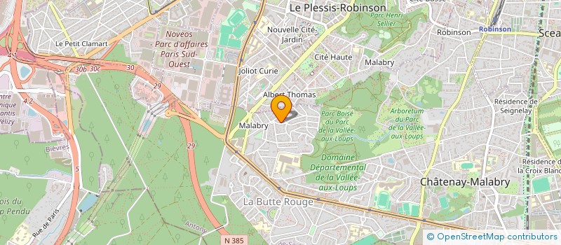 localisation de l'entreprise MONSIEUR RENALD KACZMAREK  CHATENAY-MALABRY