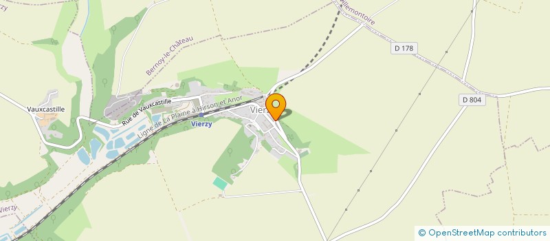 localisation de l'entreprise MONSIEUR RENALD LAURENT  VIERZY