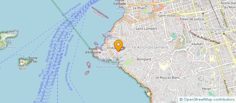 localisation de l'entreprise MONSIEUR RENALD MONCHICOURT à MARSEILLE