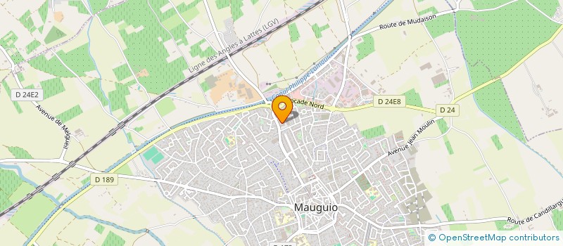 localisation de l'entreprise MONSIEUR RENALD PERRIN  MAUGUIO