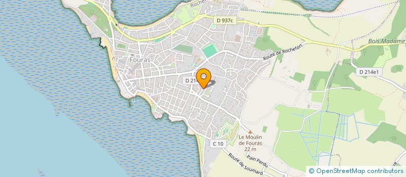 localisation de l'entreprise MONSIEUR RENALD RAYMOND  FOURAS