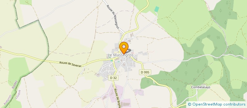 localisation de l'entreprise MONSIEUR RENALD TORCHE  MASSEGROS CAUSSES GORGES