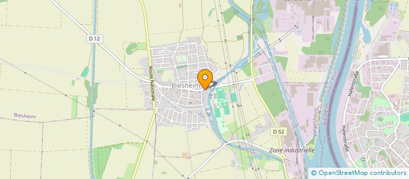 localisation de l'entreprise MONSIEUR RENALDO PICHETTI à BIESHEIM