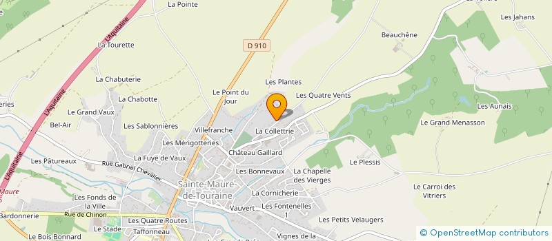 localisation de l'entreprise MONSIEUR RENALDO SANTIAGO  MAILLE