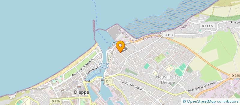 localisation de l'entreprise MONSIEUR RENALDO SANTORO à DIEPPE