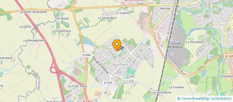 localisation de l'entreprise MONSIEUR RENALDO TURCAUD à MONTAIGU-VENDEE