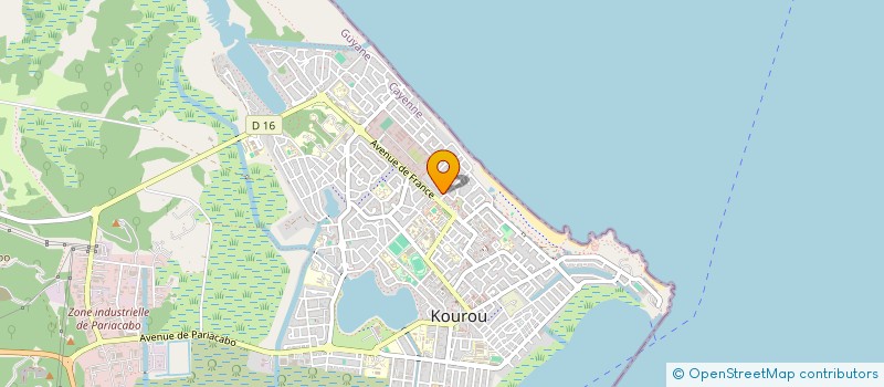 localisation de l'entreprise MONSIEUR RENALDO VOLA à KOUROU