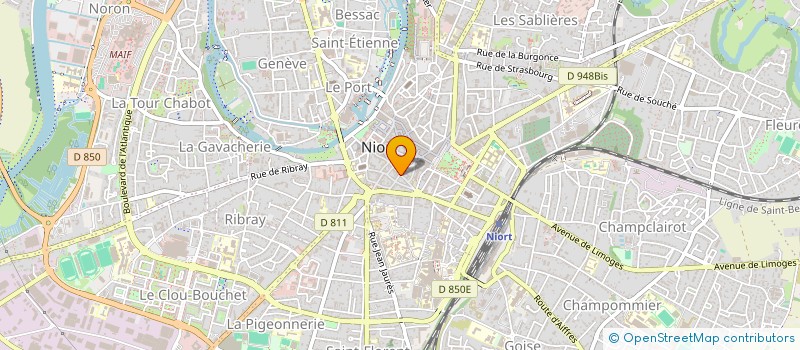 localisation de l'entreprise MONSIEUR RENAN AOUAM  NIORT