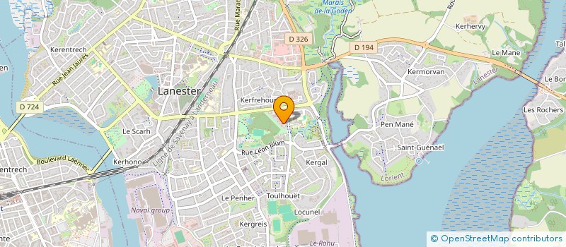 localisation de l'entreprise MONSIEUR RENAN BARBOSA BARCELAR  LANESTER