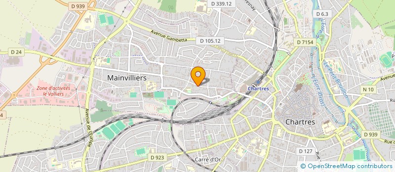 localisation de l'entreprise MONSIEUR RENAN BODENES à MAINVILLIERS