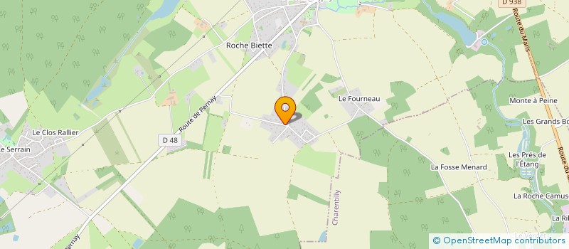 localisation de l'entreprise MONSIEUR RENAN BOUILLOT  SEMBLANCAY