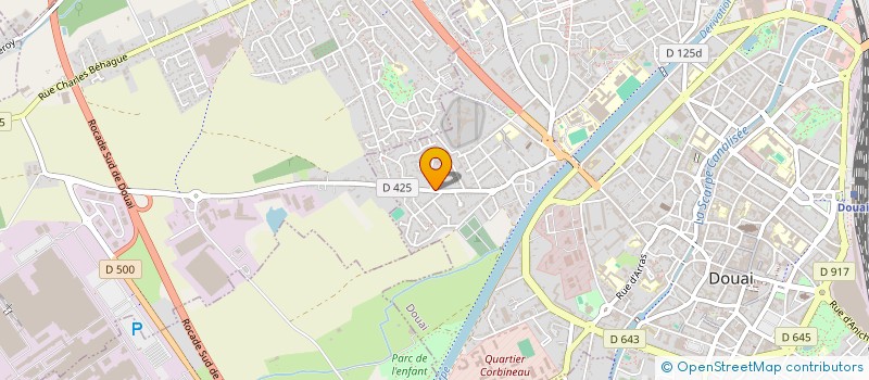 localisation de l'entreprise MONSIEUR RENAN BOULDOIRES à DOUAI