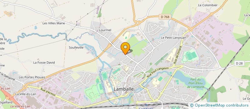 localisation de l'entreprise MONSIEUR RENAN CORBIER à LAMBALLE-ARMOR